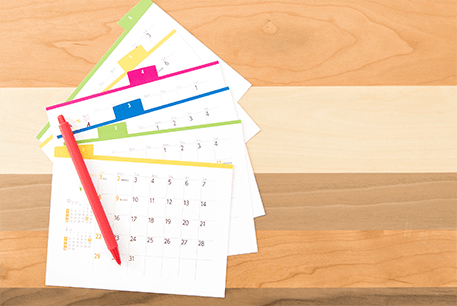 予約日時の調整